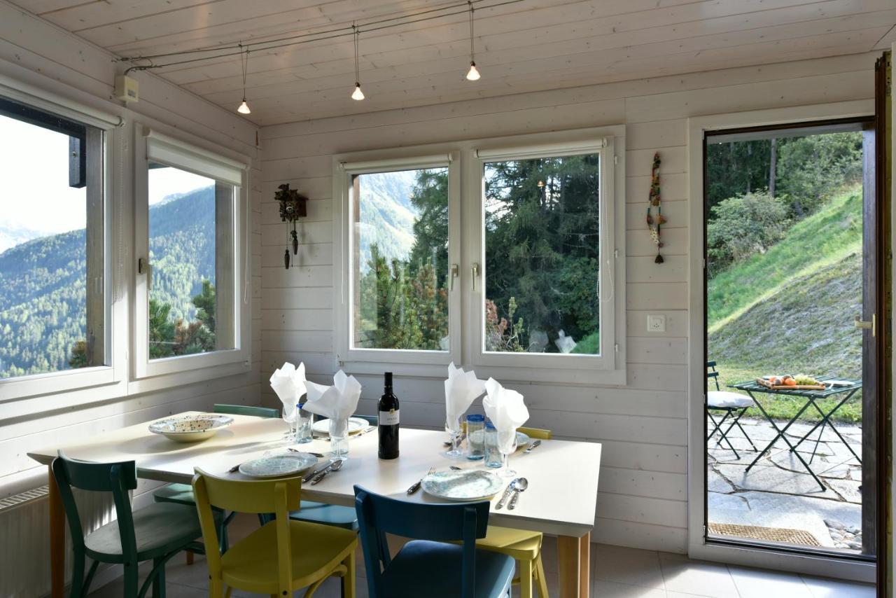 Villa Chalet Mousseron à Grimentz Extérieur photo