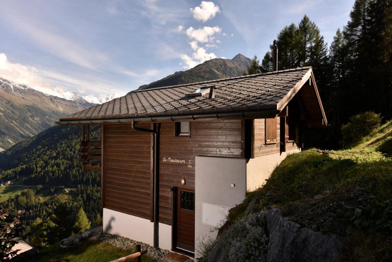 Villa Chalet Mousseron à Grimentz Extérieur photo
